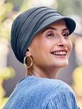 Drapierte Bambus-Kappe UPF50+ Christine Headwear aus Bambus-Viskose Caretech®, weich und atmungsaktiv, ideal für empfindliche Ko