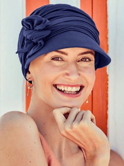 Bambuskappe Briana Cap — Weichheit, Sonnenschild und bindbare Bänder