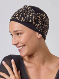 Turban Opéra NJ Création: leichter Turban mit großer, modulierbarer Schleife für elegantes Volumen, seitlich oder oben zu tragen