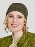 Chemo-Turban Malou Gisela Mayer zum Binden aus weichem Modal, atmungsaktiv und bequem für empfindliche Kopfhaut
