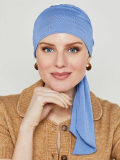 Turban Madrid Gisela Mayer aus ultra-weicher Viskose, ideal bei Chemotherapie und Alopezie, als Tuch zu binden