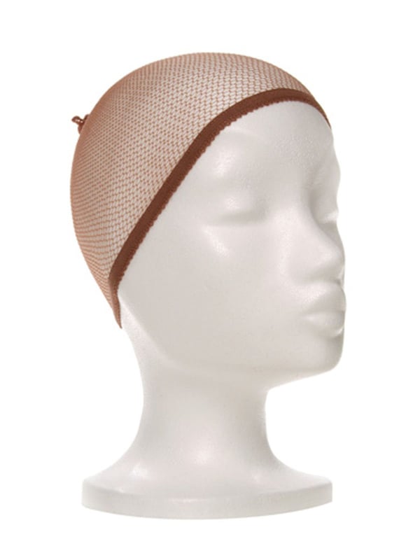 Elastisches Netz-Unterziehkäppchen für Perücken, diskret, ideal zum Befestigen von Clips und Halten der Haare