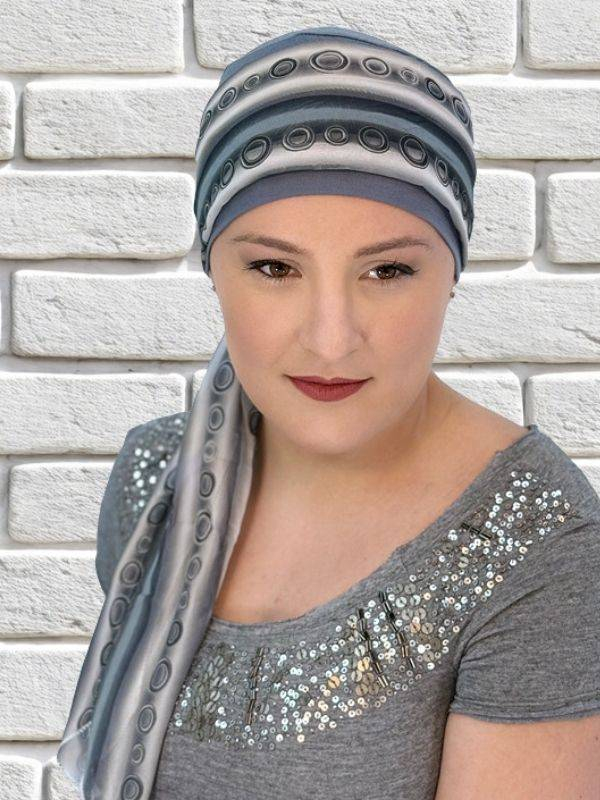 Diva MM Paris Stirnband aus Polyester, zum Binden, um ein Turban zu accessoirisieren und ein elegantes Volumen hinzuzufügen (get
