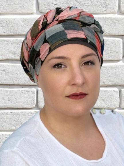 Hippie-Tuch MM Paris aus bunter Viskose – binden Sie es, um Ihre Frisur zu verschönern
