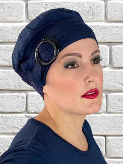 Turban Jules MMParis aus Bambusfaser, plissiert, leicht und bequem