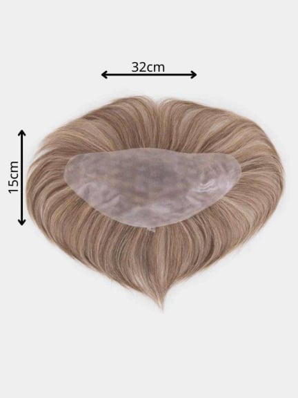 Frame – Volumengeber 100% Rémy Hair (15 cm) – Mit Clips für natürliches Volumen