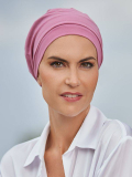 Chemo-Turban Douceur NJ Création: leichte Mütze aus Baumwolle und Elasthan, komfortabel und dehnbar, für alle Jahreszeiten geeig