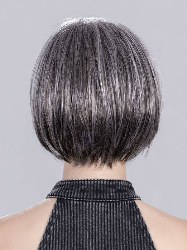 Perücke Vista: halblanger Carré mit Pony, natürliche Nuancen, synthetische Faser mit perfektem Halt für den Alltag