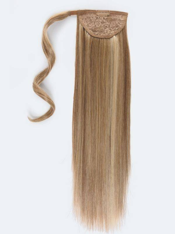 Pferdeschwanz Aqua Ellen Wille: glatte Extension 45 cm mit Clip, hitzebeständige Kunstfaser bis 130°C