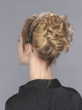Elastisches Scrunchie Gin 8–15 cm gelockt: natürliches Volumen, schnelle Anbringung und angenehmer Halt für einen glamourösen Lo