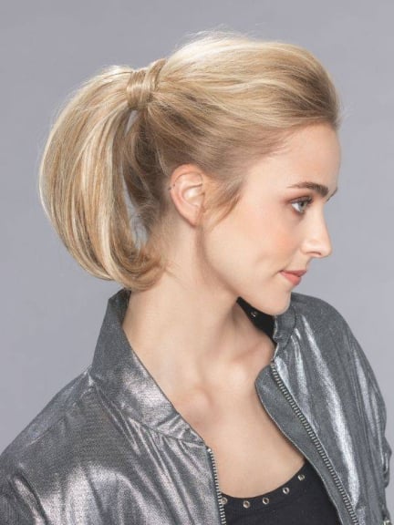 Ponytail Tonic Clip Aufsatz 30 cm aus hitzebeständigen synthetischen Fasern natürlicher Look