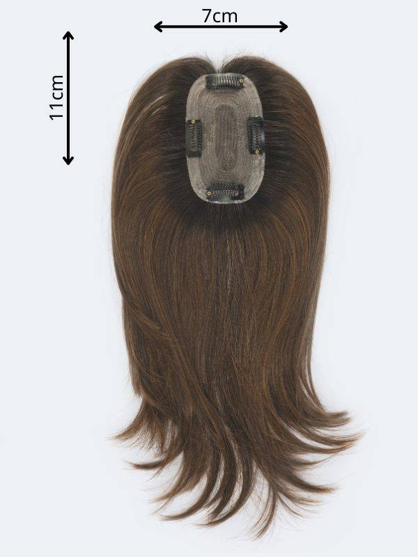 Voluminator Anise Ellen Wille 31 cm: Haarverlängerung aus thermo-synthetischer Faser für mehr Volumen und Länge, dezente Befesti