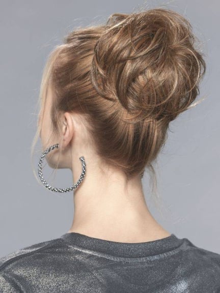 Haarknoten Cassis Ellen Wille - synthetische Extension, Basis Ø13 cm, Haare 10–12 cm