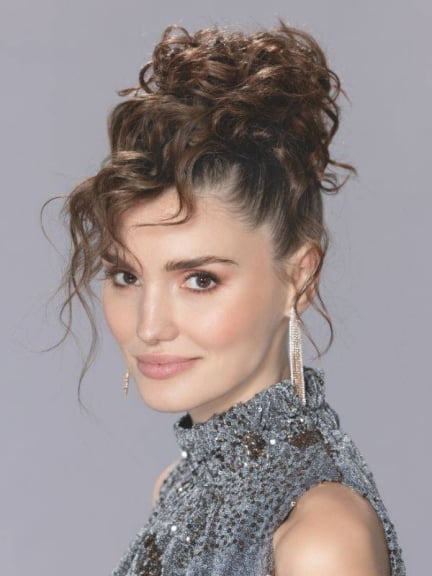 Verschönern Sie Ihren Look mit dem Ice Haargummi aus 100% Remy-Haar (8–15 cm) — sofortiges Volumen und Stil