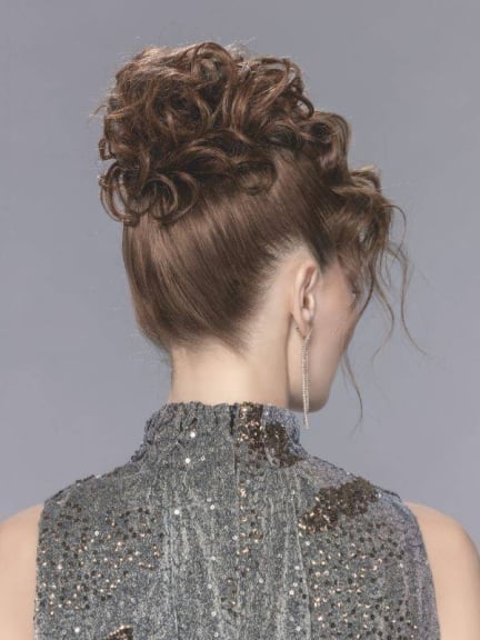 Verschönern Sie Ihren Look mit dem Ice Haargummi aus 100% Remy-Haar (8–15 cm) — sofortiges Volumen und Stil