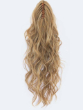Pferdeschwanz Tropical Ellen Wille mit Clip, synthetische Thermo-Extension 35–55 cm, natürliches Ergebnis und schnelle Befestigu