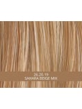 Pferdeschwanz Tropical Ellen Wille mit Clip, synthetische Thermo-Extension 35–55 cm, natürliches Ergebnis und schnelle Befestigu