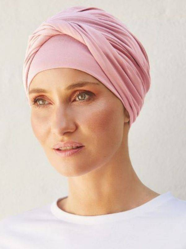 Easy Bambou Christine Headwear Turbanhauben-Mütze aus Bambus-Viskose Caretech®, weich und atmungsaktiv, ideal bei Alopezie oder 