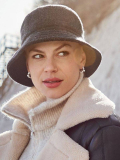 Wollhut Christine Headwear aus Wolle und Kaschmir, weich, warm und komfortabel für den Winter