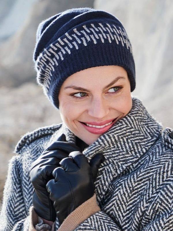 Mütze aus Wolle und Kaschmir — Christine Headwear: weich, warm und kopfhautschonend