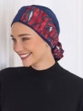 Turban Mirabeau NJ Création aus Viskose, Elasthan und Baumwolle, bequem und dezent zur Kaschierung von Alopezie.