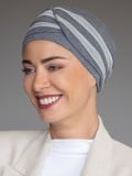 Turban Neuilly NJ Création: elegante Faltenmütze, bequem, ideal für den Alltag, in mehreren Farben erhältlich, darunter Bambus