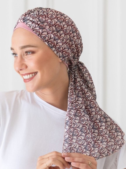 Turban Etoile: leichte Haube und langer Schleier, vielfältige Möglichkeiten