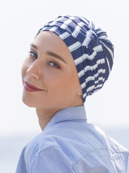 Turban Voltaire – veredeln Sie Ihren Look, Faltenspiel, Farben aus Baumwolle, Bambus oder Polyester