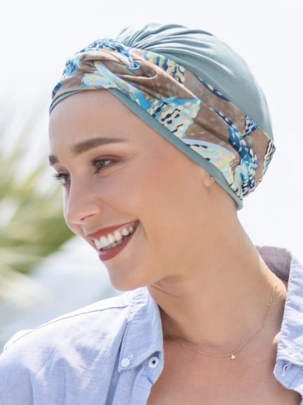Turban Voltaire NJ Création, zum Überziehen, Faltenspiel für natürliches Volumen, in mehreren Farben und Materialien erhältlich