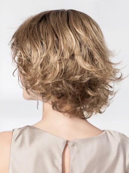 Bloom Deluxe Perücke in femininer Bob Form mit extra langem unsichtbarem Haaransatz