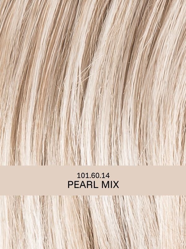 Perücke Posh Deluxe Ellen Wille: kurzer Schnitt mit langem Nacken, extra-langer Stirnpartie aus Tüll, hochwertige Kunstfasern, E