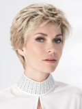 Perücke Posh Deluxe Ellen Wille: kurzer Schnitt mit langem Nacken, extra-langer Stirnpartie aus Tüll, hochwertige Kunstfasern, E