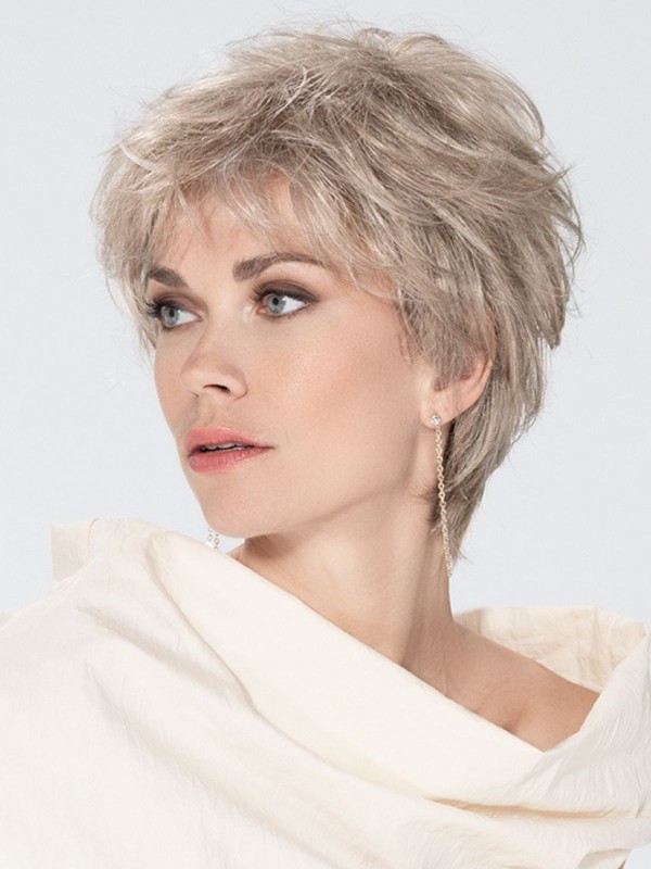 Perücke Ellen Wille Charme Small Soft: kurzer voluminöser Schnitt, extra langer unsichtbarer Rand, medizinischer Komfort, kleine