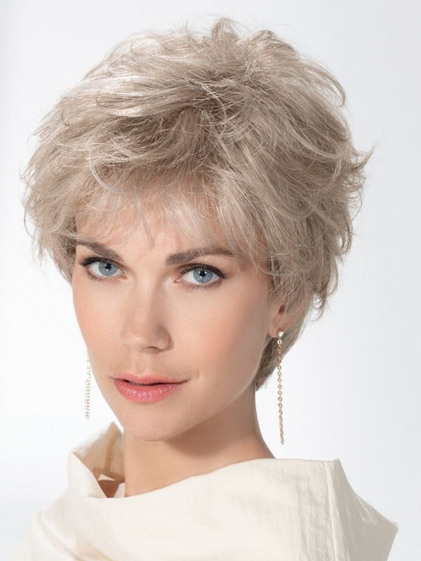 Perücke Ellen Wille Charme Small Soft: kurzer voluminöser Schnitt, extra langer unsichtbarer Rand, medizinischer Komfort, kleine