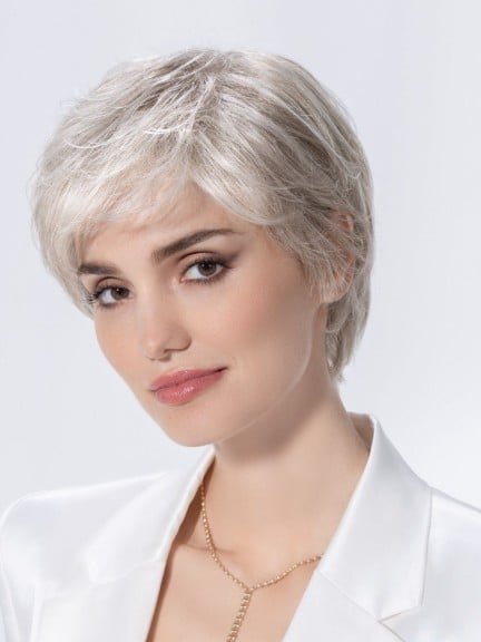 Perücke Harmony Soft — extra-langer Tüllansatz, Air Lite-Faser, Rooted-Effekt und Mix-Balayage