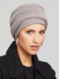 Turban Set Riva Knitt aus Baumwolle und Bambus, Mütze und Stirnband für Stil und Halt