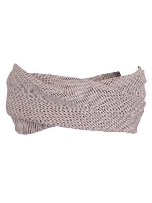Turban Set Riva Knitt aus Baumwolle und Bambus, Mütze und Stirnband für Stil und Halt