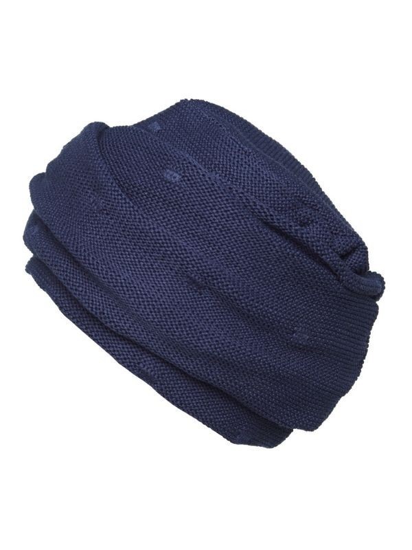 Turban Set Riva Knitt aus Baumwolle und Bambus, Mütze und Stirnband für Stil und Halt