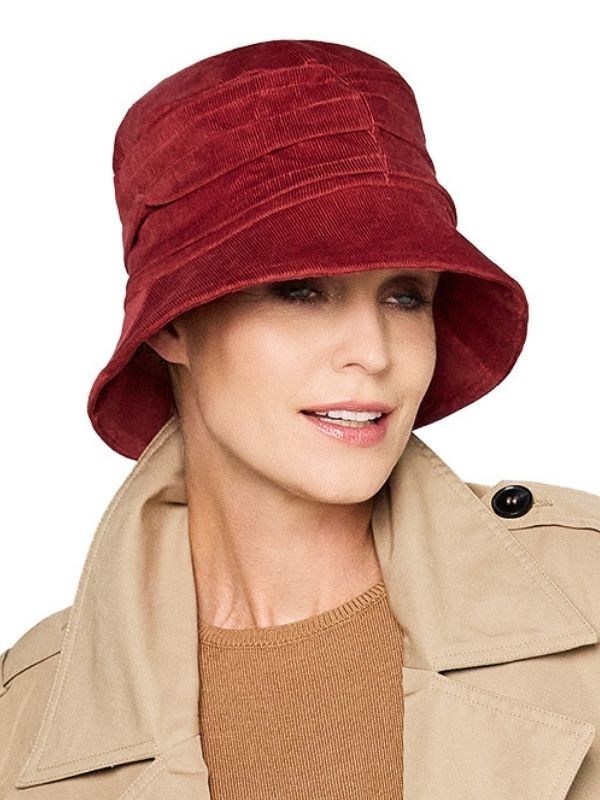 Hut Alana Gisela Mayer, Herbstfarbe, weich und bequem mit 100% Viskose-Futter