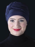 Turban Adèle MM Paris aus einfarbiger Bambusfaser, leicht und komfortabel