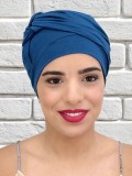 Turban Adèle MM Paris aus einfarbiger Bambusfaser, leicht und komfortabel