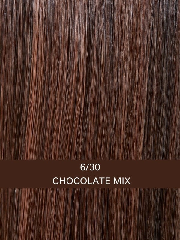 Perücke Luxery Lace C Gisela Mayer: tiefer Midi-Longbob, Naturhaar, dezenter Filmtüll, leichter Tragekomfort