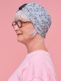 Chemo-Mütze Assalit aus weicher Baumwolle, UV-Schutz SPF 40+
