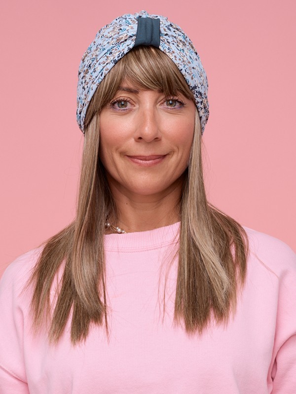 Chemo-Mütze Assalit aus weicher Baumwolle, UV-Schutz SPF 40+