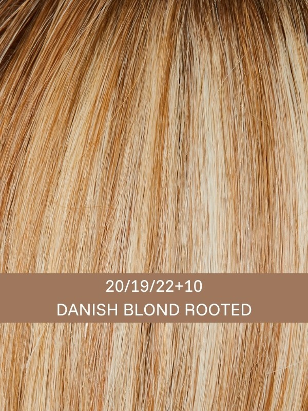 Perücke Linda HH Deluxe Gisela Mayer aus natürlichem Remy Hair, halblang 34 cm, dezentes Lace Front, leichter Tragekomfort
