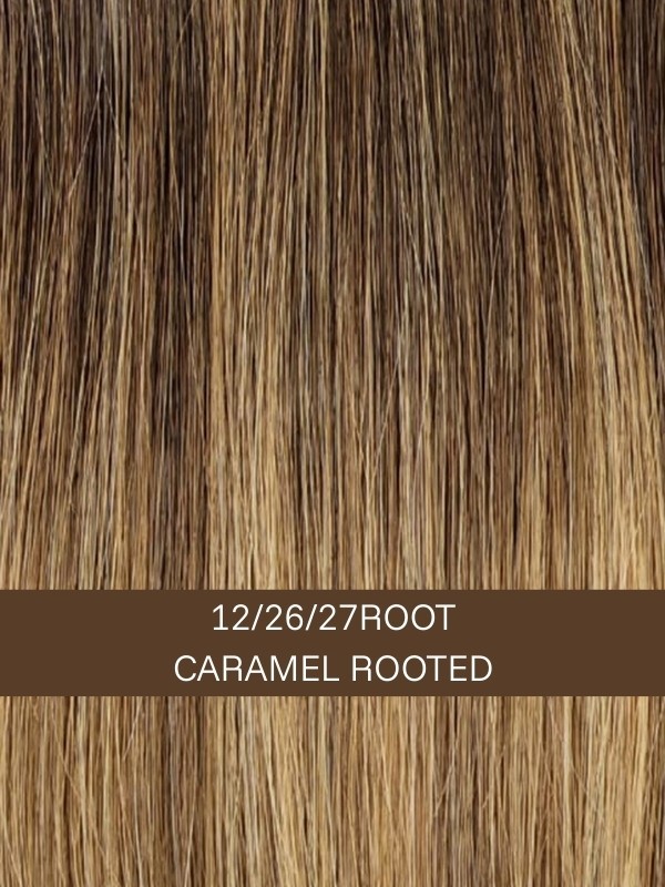 Perücke Linda HH Deluxe Gisela Mayer aus natürlichem Remy Hair, halblang 34 cm, dezentes Lace Front, leichter Tragekomfort