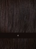 Perücke Page Long aus Remy Hair Echthaar, tiefer Mittel-Lob mit Strähne, natürliches und komfortables Ergebnis.