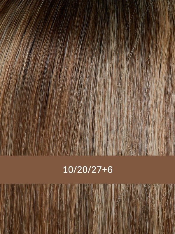 Perücke Prime Lady Deluxe HH Gisela Mayer: Echthaar Remy, unsichtbare Lace-Front, halblang 20–25 cm, hitzestylebar bis 160 °C