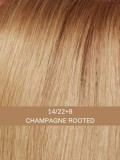 Perücke Euro Silver Gisela Mayer: glatter mittellanger Bob aus 100% Euro Human Hair, unsichtbare Stirnkante, natürlicher Look