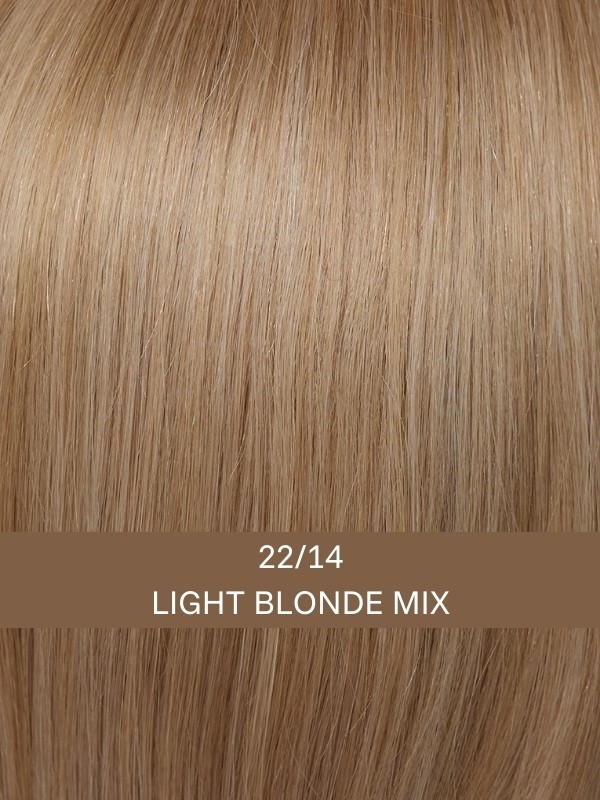 Perücke Euro Gold Gisela Mayer, mittellanger Bob aus 100% Euro Human Hair mit natürlichem und unauffälligem Look, ideal bei Alop